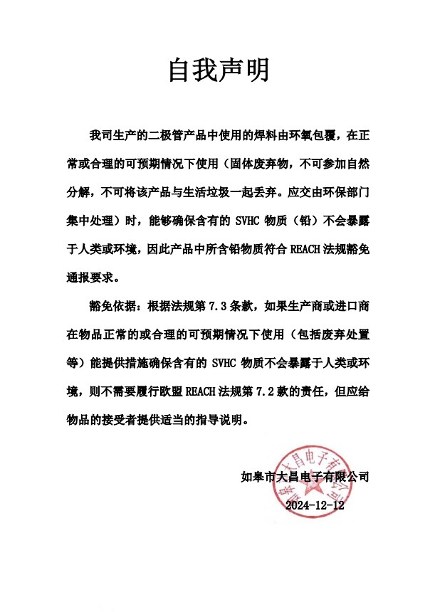 聲明